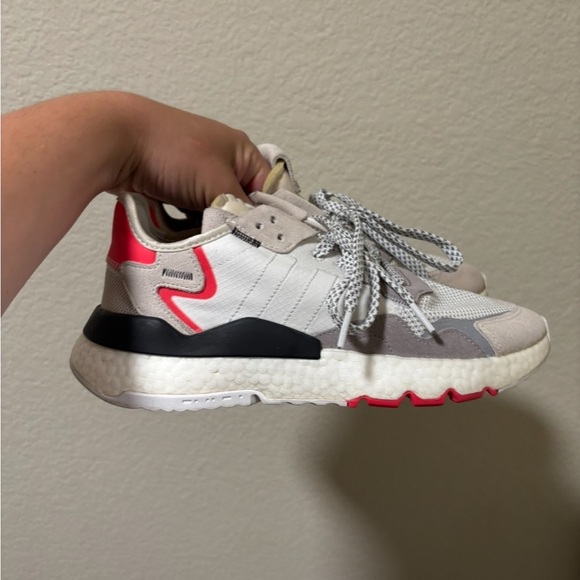 Adidas white soler red nite jogger - Picture 8 of 9